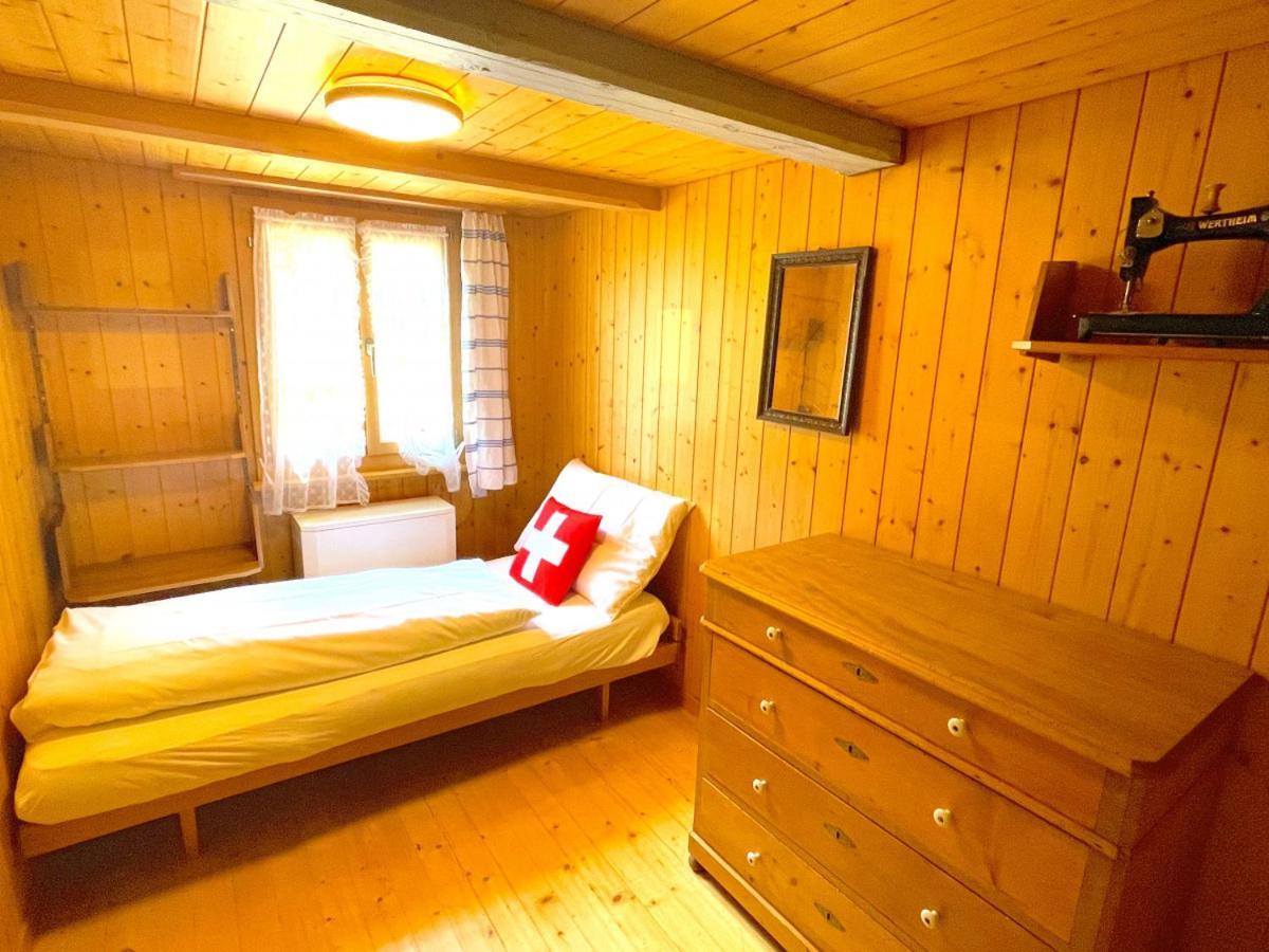 Swisshut Stunning Views Alps Lake - Chalet Erli Därligen Екстериор снимка