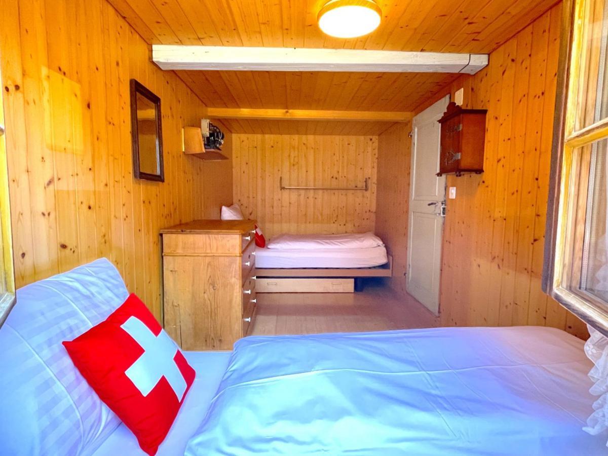 Swisshut Stunning Views Alps Lake - Chalet Erli Därligen Екстериор снимка