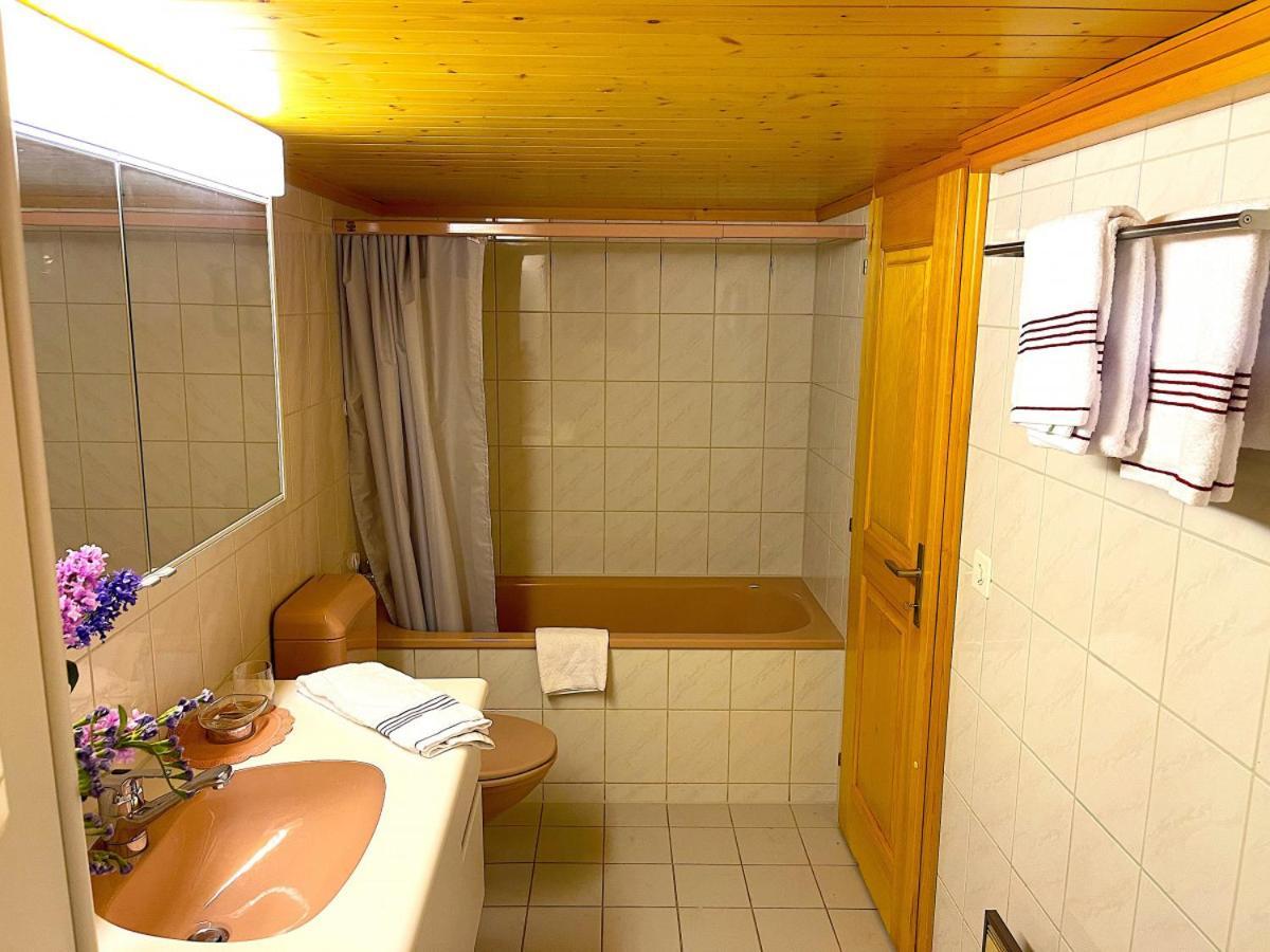 Swisshut Stunning Views Alps Lake - Chalet Erli Därligen Екстериор снимка
