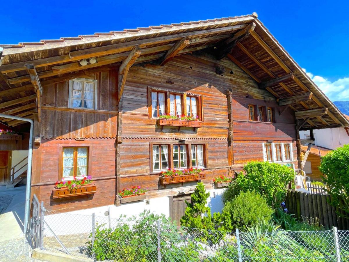 Swisshut Stunning Views Alps Lake - Chalet Erli Därligen Екстериор снимка