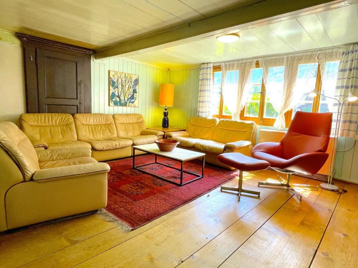 Swisshut Stunning Views Alps Lake - Chalet Erli Därligen Екстериор снимка