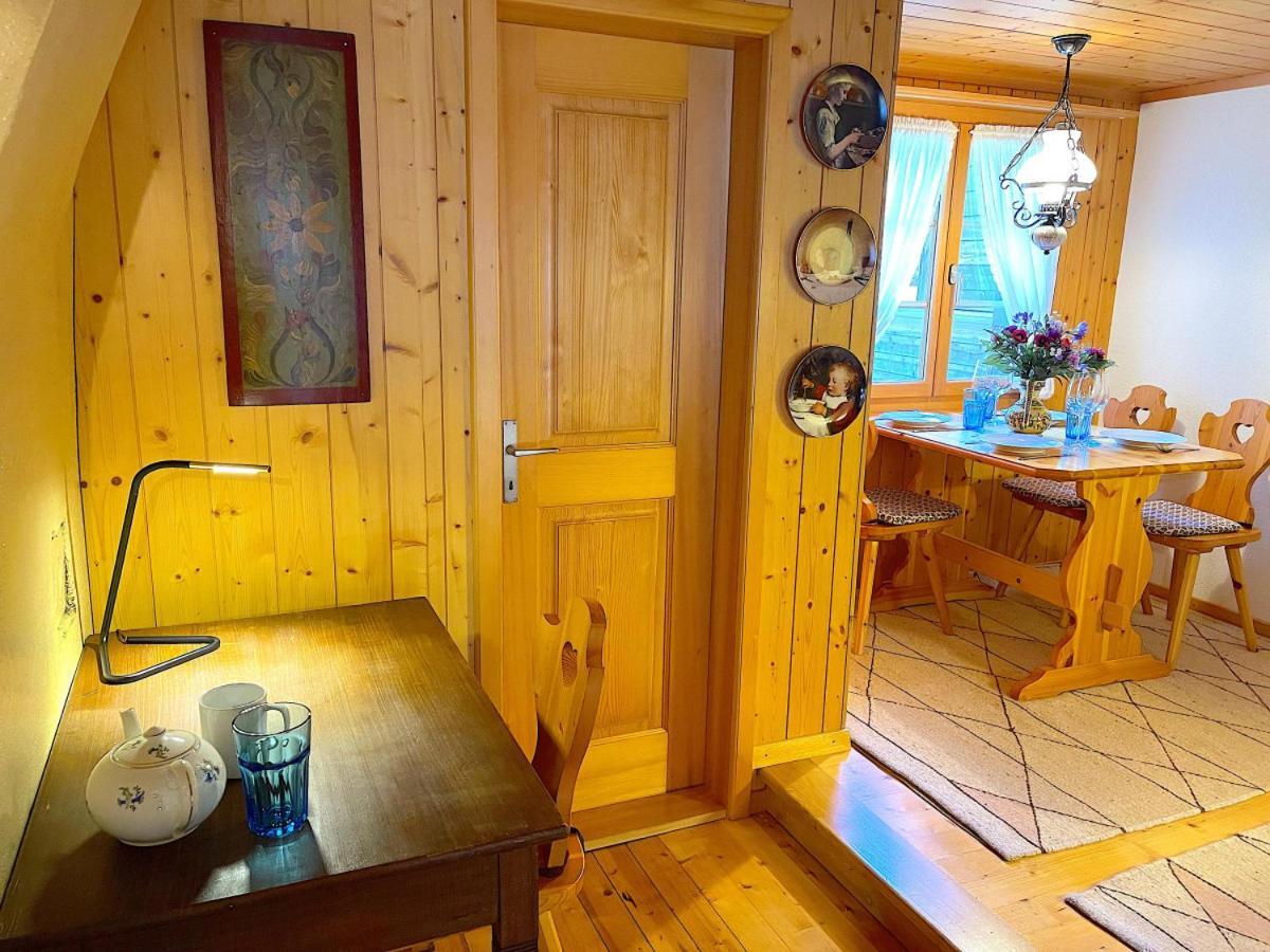 Swisshut Stunning Views Alps Lake - Chalet Erli Därligen Екстериор снимка